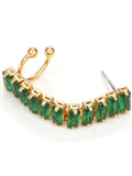 Emerald One Earring