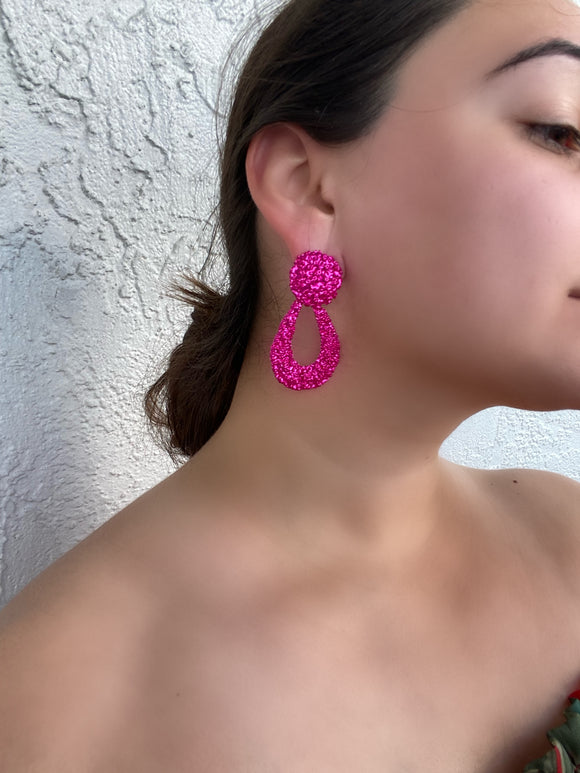 Betsy Hot Pink Earrings