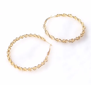 Aisha Gold Earrings