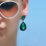 Anastasia Green Earrings