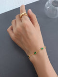 Emerald Bracelet